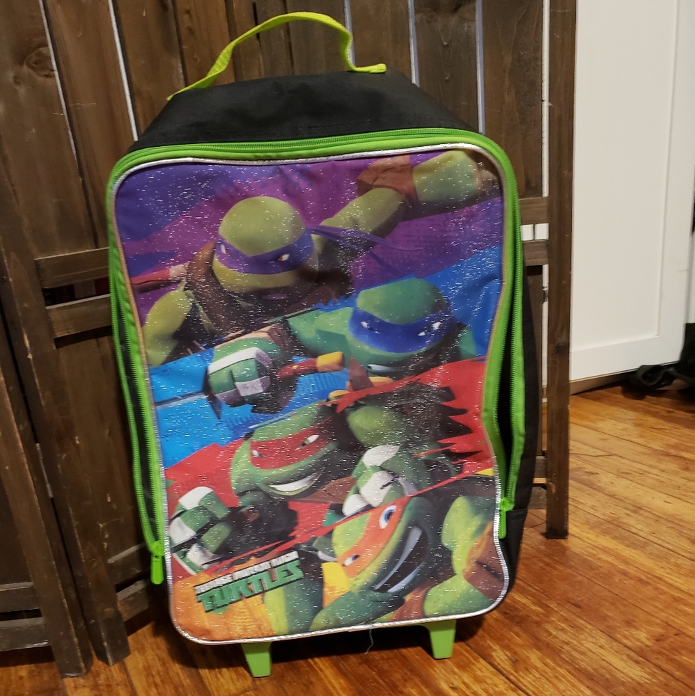 Ninja Turtle Rolling Suitcase